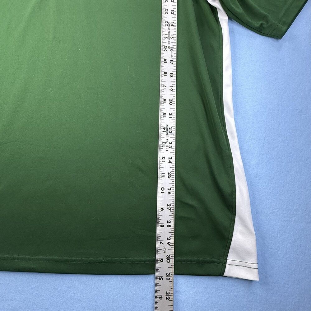 UA Under Armour Men's Golf Polo Green/White Size 3XL 1211 - Picture 5 of 7